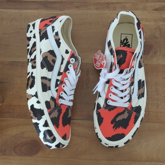 Vans Shoes Leopard Print Vans Poshmark
